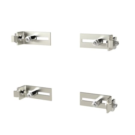 Saginaw Control & Engineering Panel Support, 12 in. H x 7 in. W x 2 in. L, Steel SCE-FSPS4